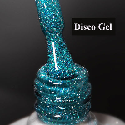 紫外線導かれたディスコのゲルのポーランドのきらめきのダイヤモンドの釘ホイルのゲル