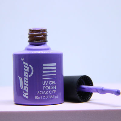 健康な紫色の高い輝やきの長続きがする紫外線ゲルのマニキュア