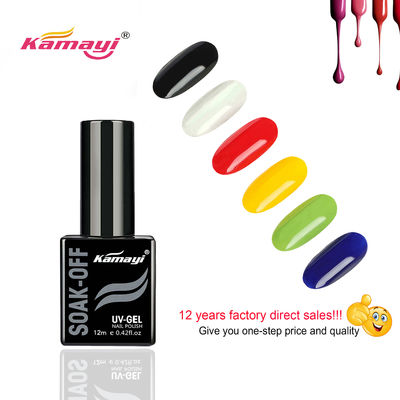 Kamaの試供品の商標300色の卸し売り色のゲルのための紫外線釘のゲルの釘の紫外線ゲルのポーランドの工場はマニキュアを